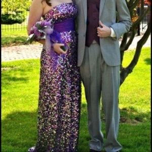 Purple Prom Dress